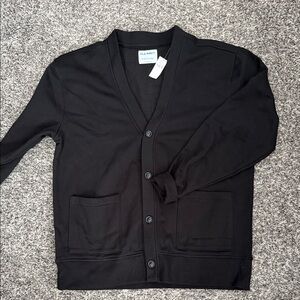 Old Navy Men's Dark Cardigan Fleece